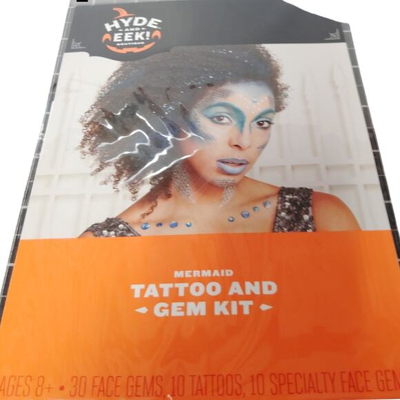 2 Packages – Mermaid Tattoo & Gem Costume Makeup Kit – Hyde & EEK! Boutique - Picture 2 of 6